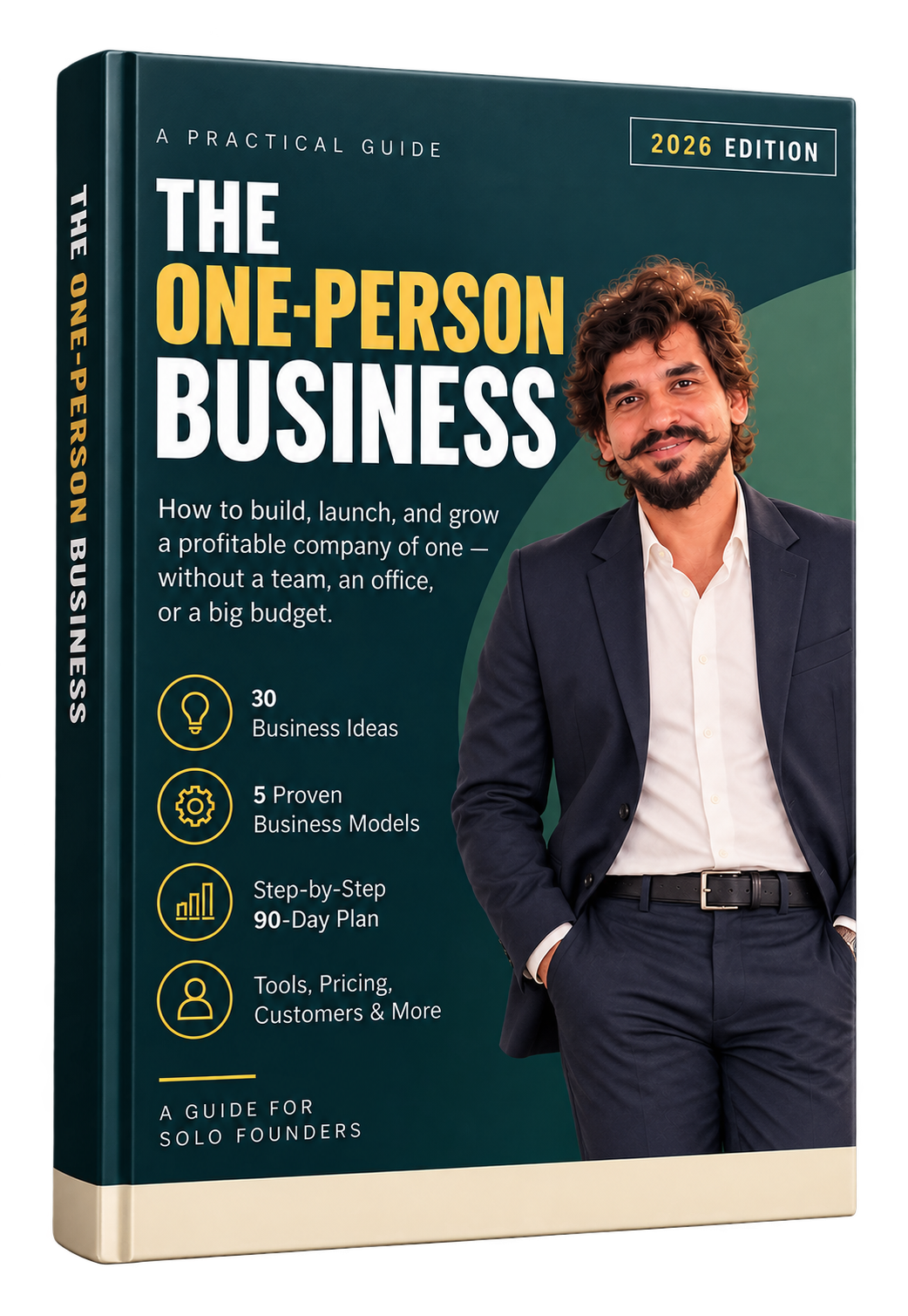 The One-Person Business — 2026 Edition, hardcover